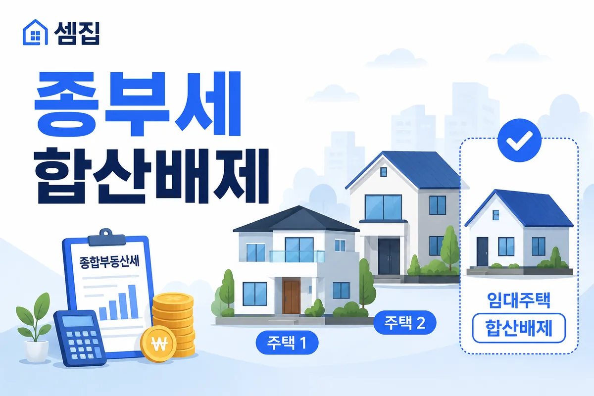 종부세 합산배제 주택 (임대·사원용·미분양)