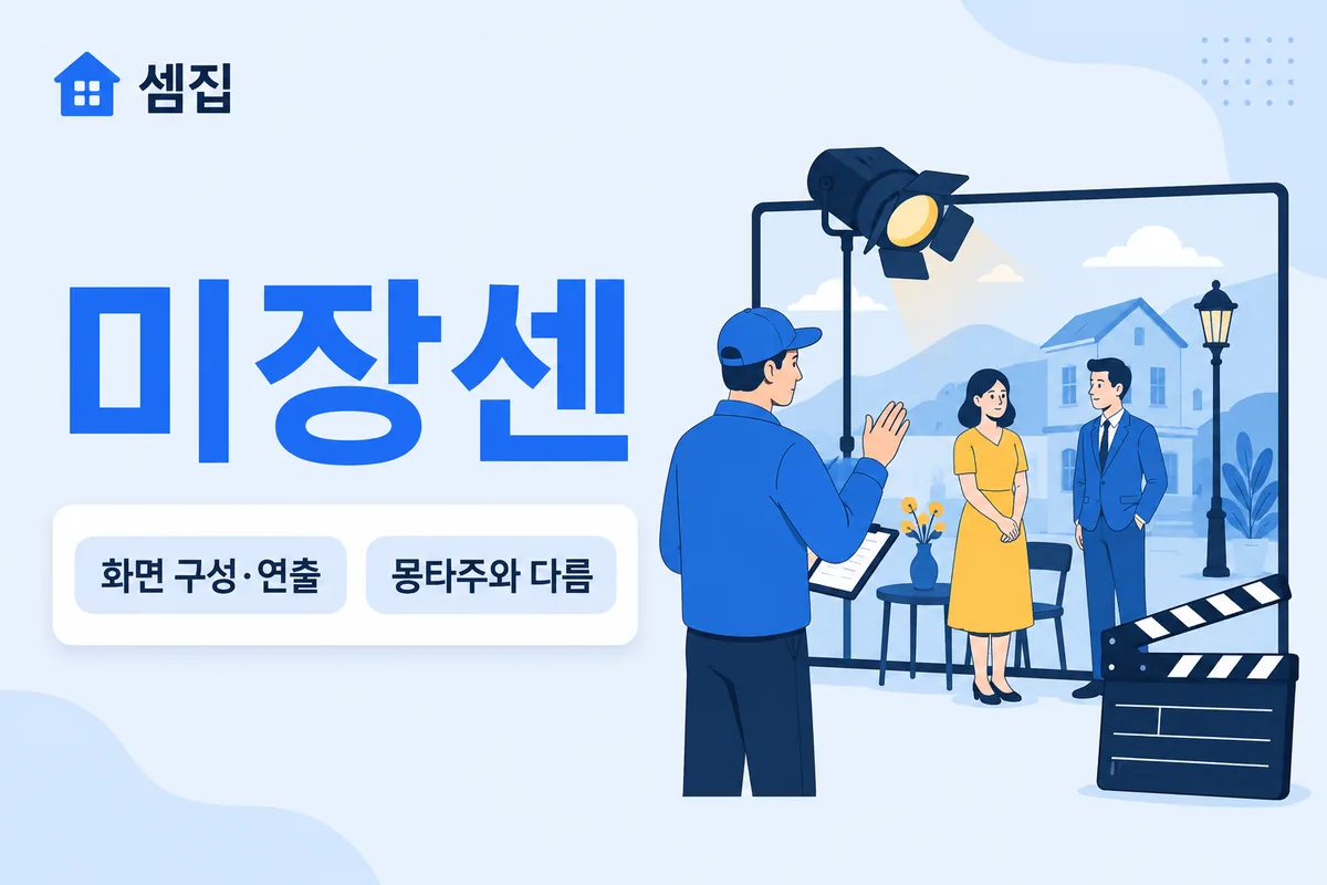 미장센 뜻 — 화면을 채우는 연출