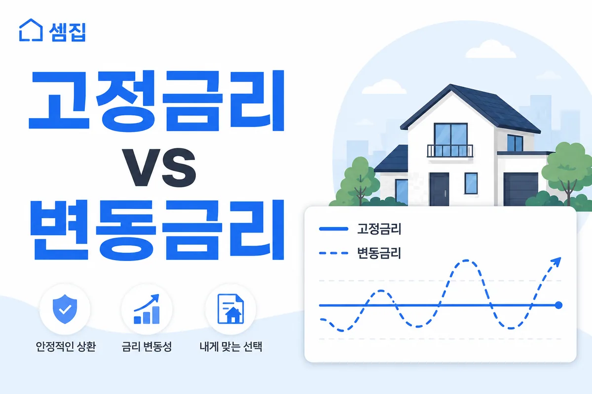 고정금리 vs 변동금리 (혼합형 포함)