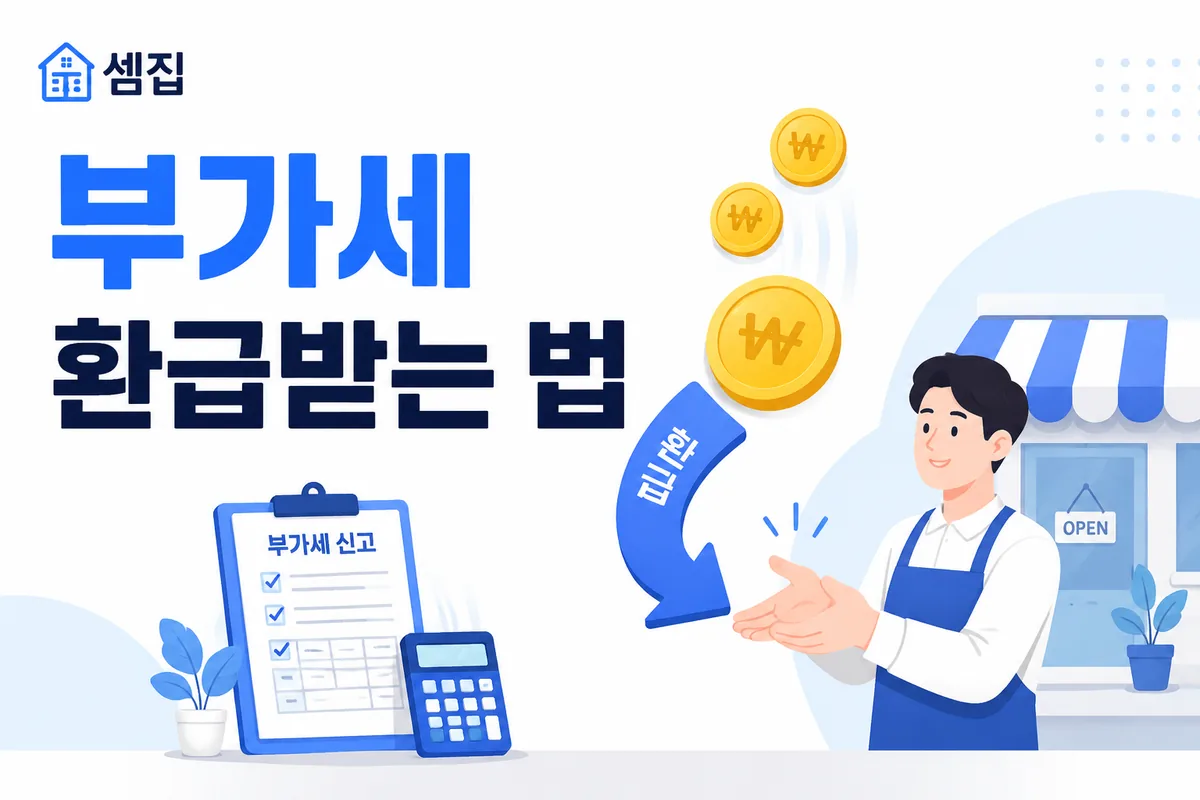 부가세 환급받는 법 (일반·조기환급)