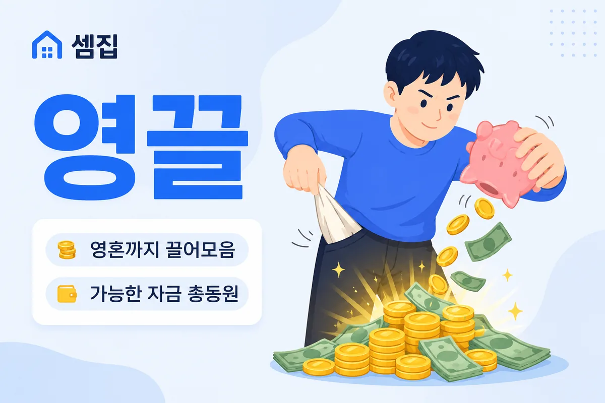 영끌 뜻 — 영혼까지 끌어모으다
